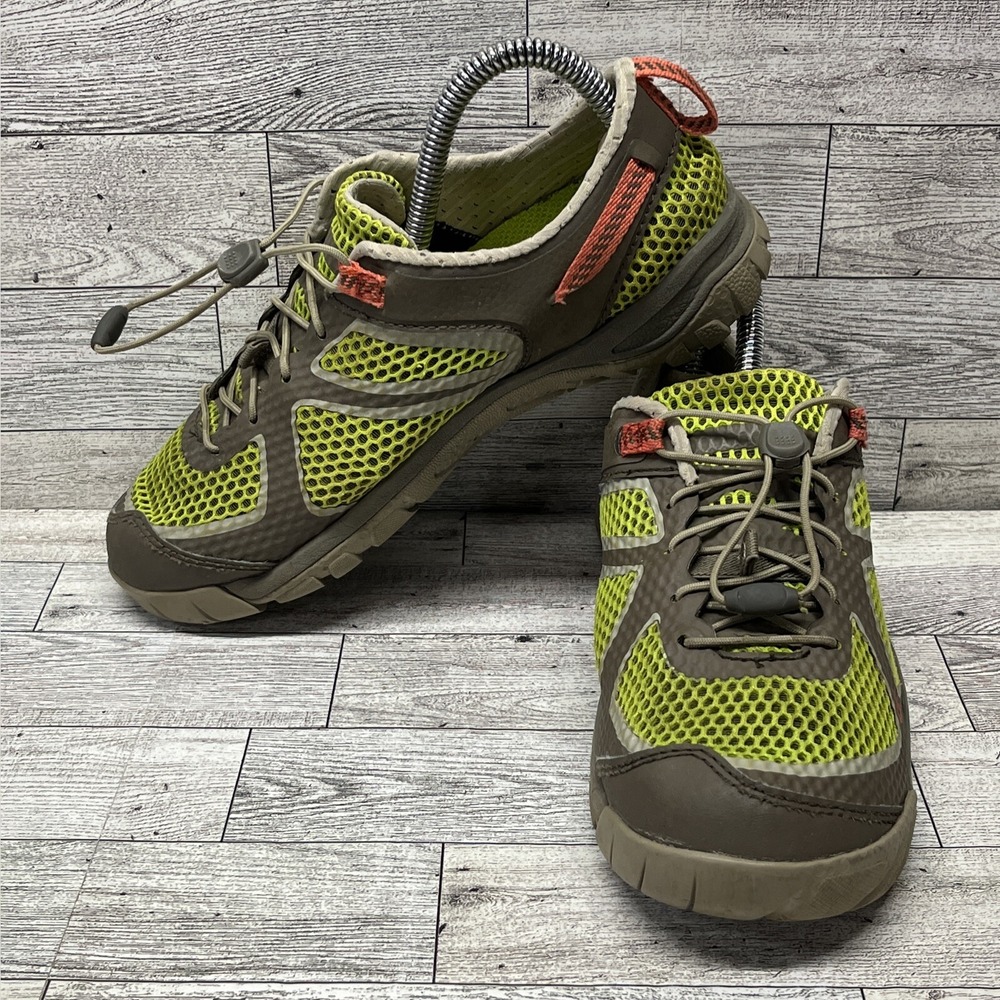 Vasque Lotic 7051 Green Hiking Water Shoes Vibram Soles Women Size 7M